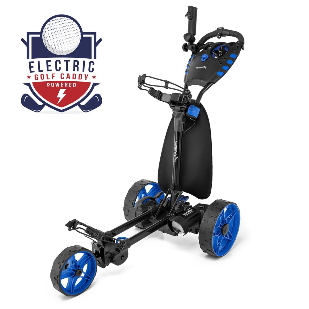 Serenelife Golf Trolley Elektro 3-Rad Alu faltbar