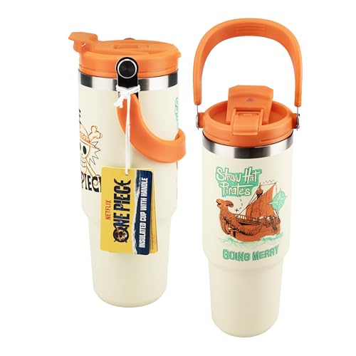 Paladone One Piece Tumbler 900 ml Isolierbecher Creme