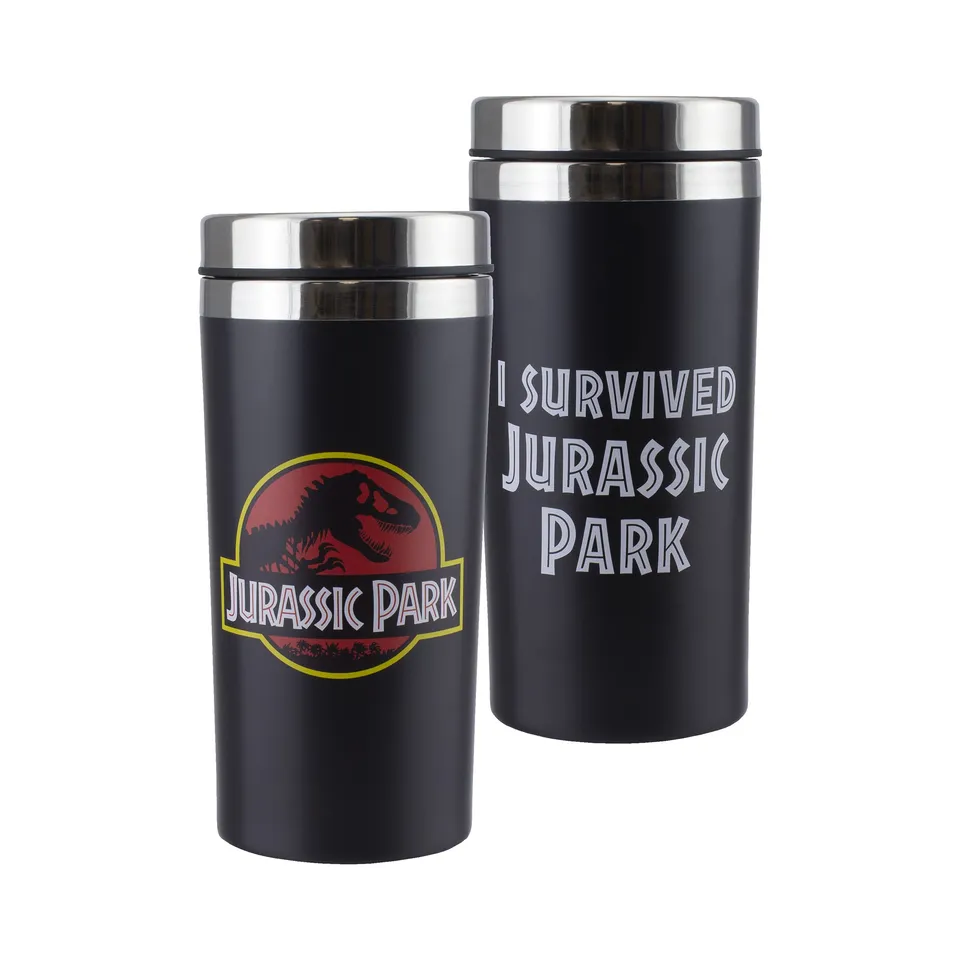 Paladone Jurassic Park Thermobecher 450 ml Edelstahl