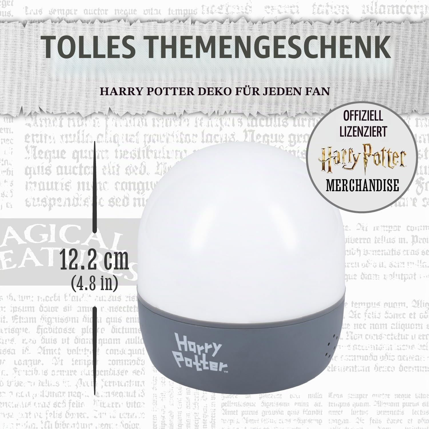Paladone Lighting Harry Potter Projektionslampe USB 12,2cm