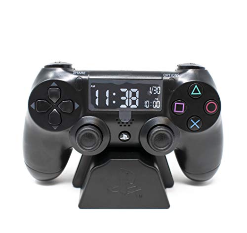 Paladone Homeware Playstation Digital Wecker Controller LCD