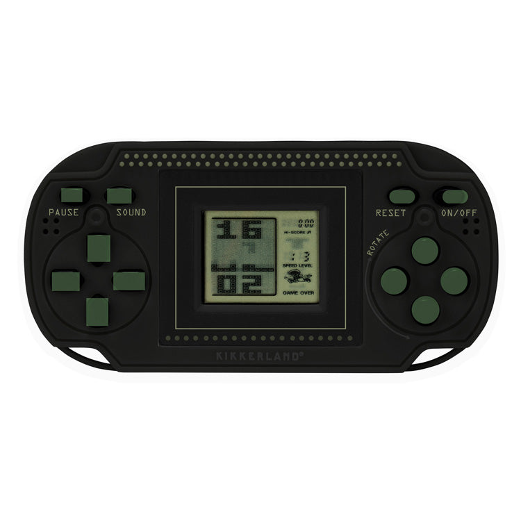 Kikkerland Retro Arcade Game Handheld Konsole 23 Spiele