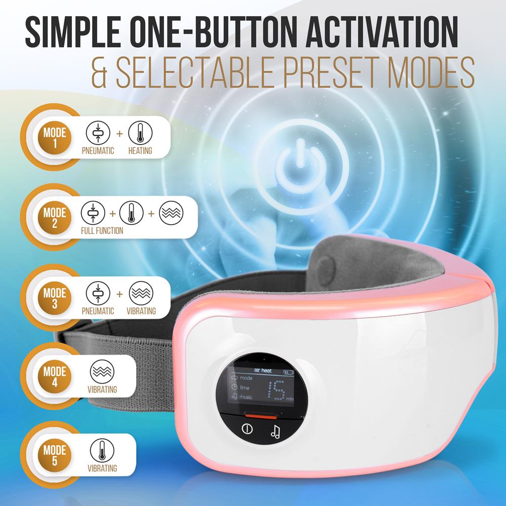 Serenelife Massage SLEYMSG40 Augenmassagegerät Musik