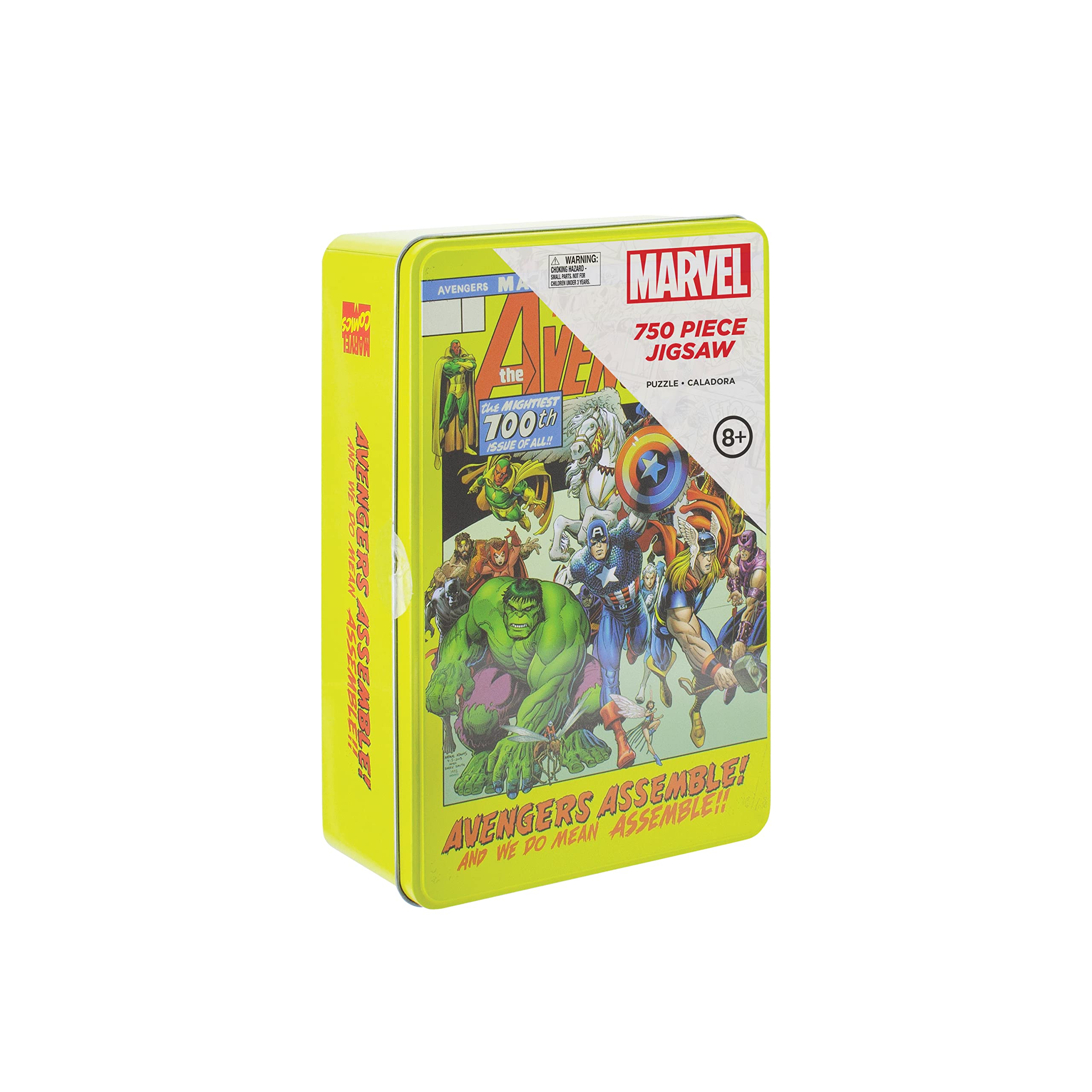 Paladone Marvel Comics Puzzle 750 Teile Avengers Dose