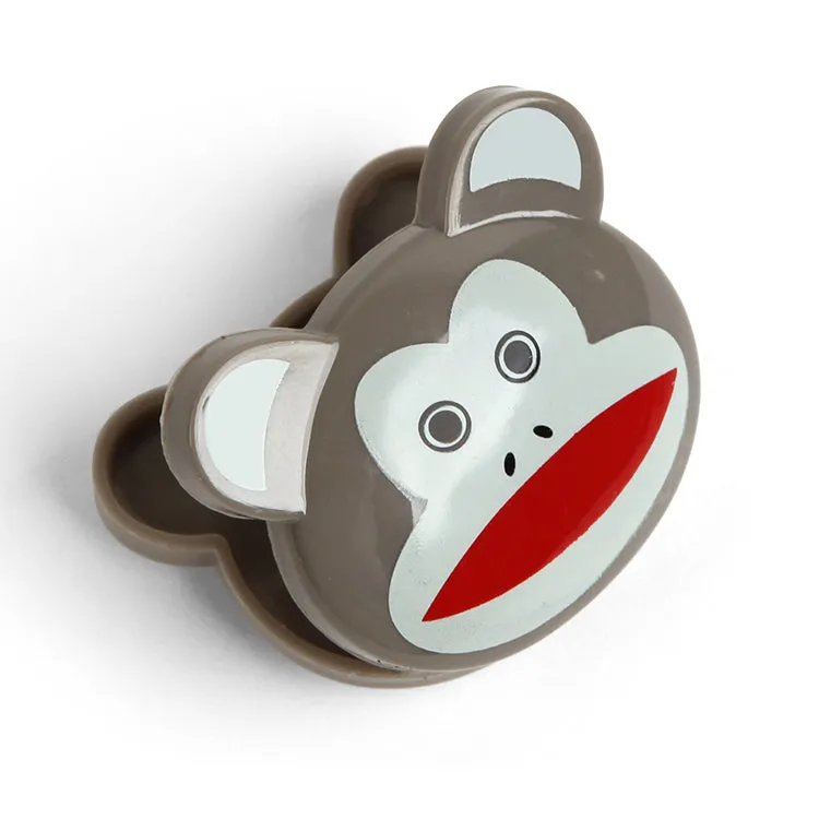 Kikkerland Kitchen Monkey Beutelclips Tütenclips Affe Kunststoff