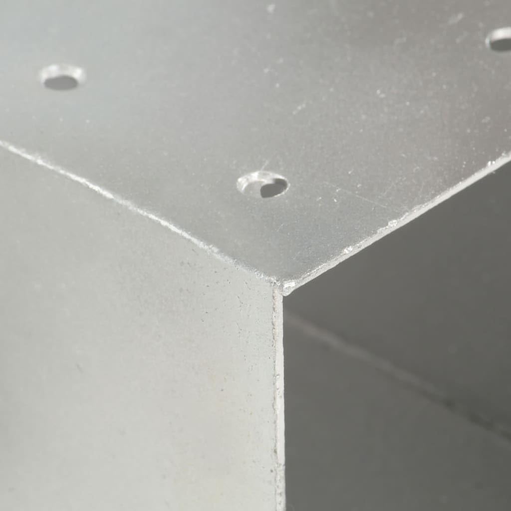 vidaXL Heim & Garten Pfostenverbinder Y-Form 101x101 mm verzinkt