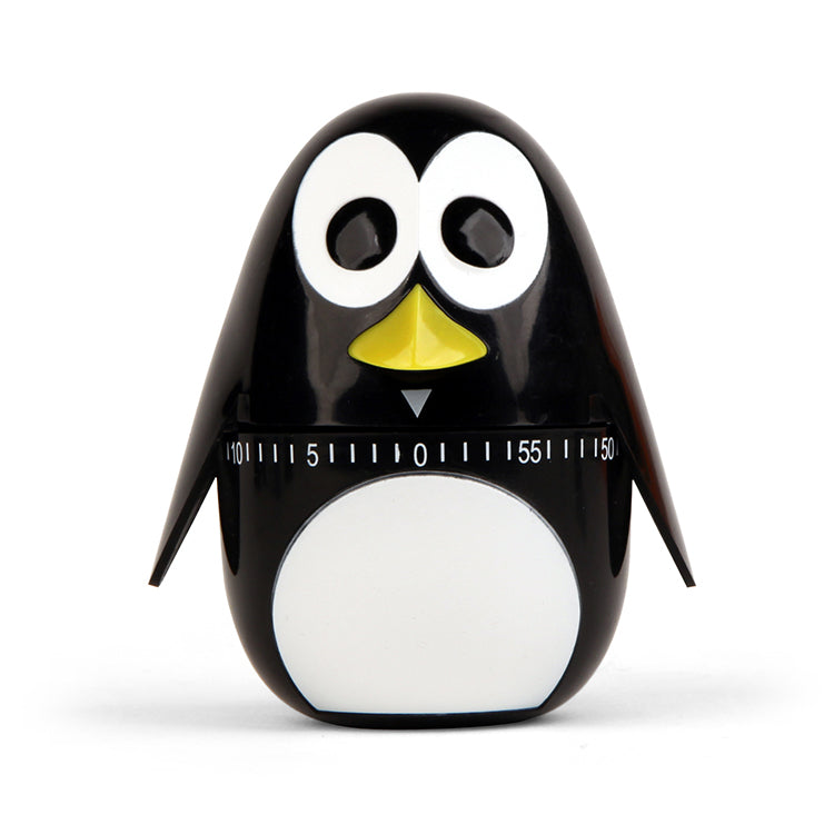 Kikkerland Kitchen Pinguin Kurzzeitmesser 60 Minuten mechanisch