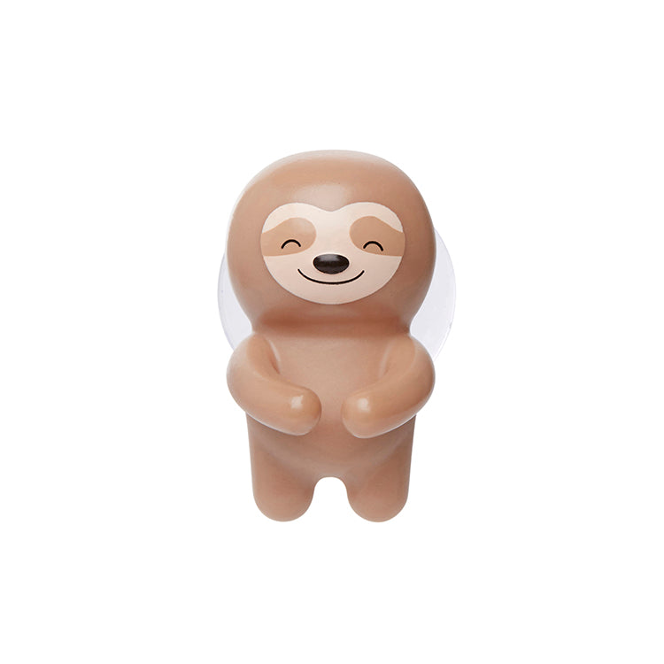 Kikkerland Sloth Zahnbürstenhalter Faultier Saugnapf Bad