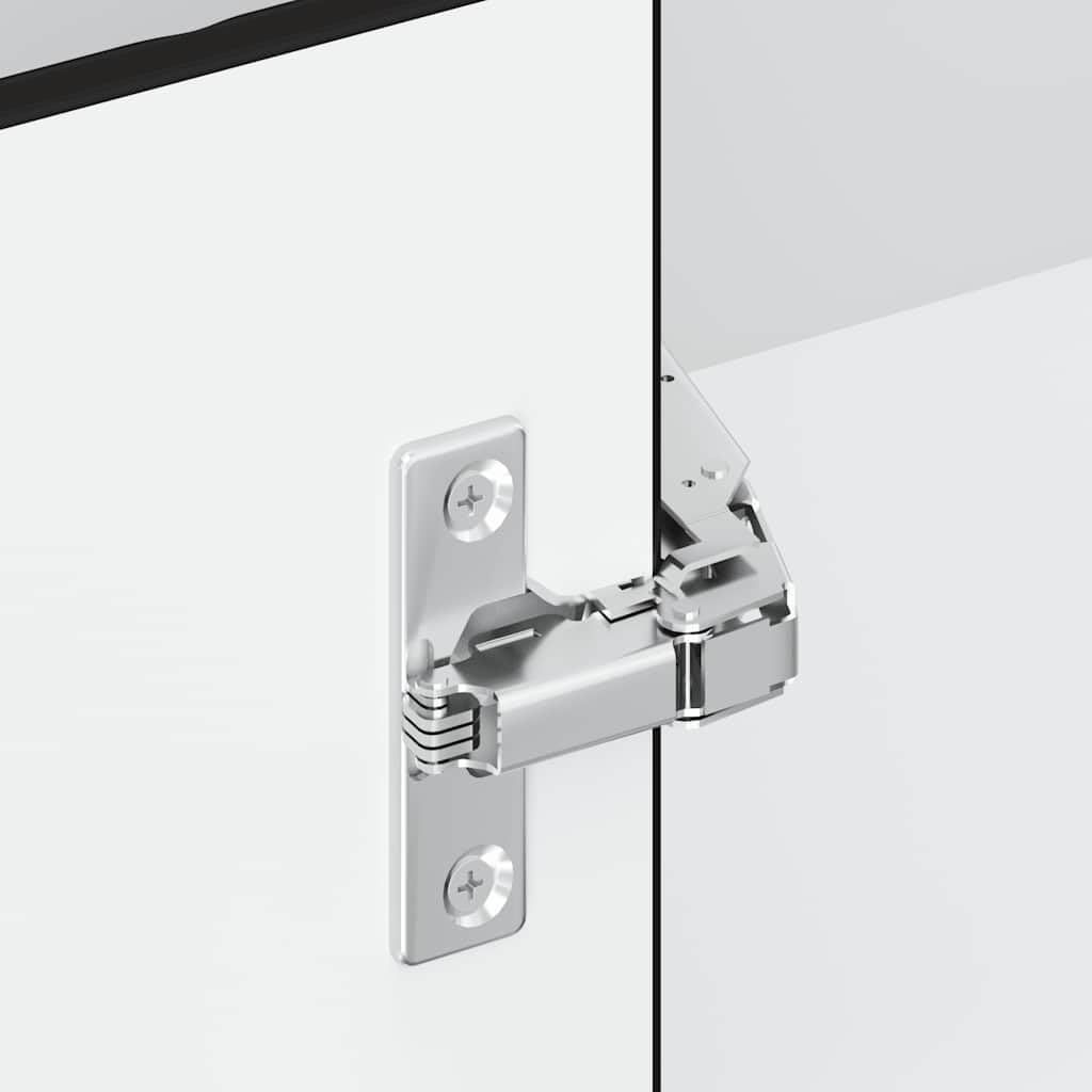 vidaXL Porto Küchen-Eckunterschrank Schwarz Holzwerkstoff
