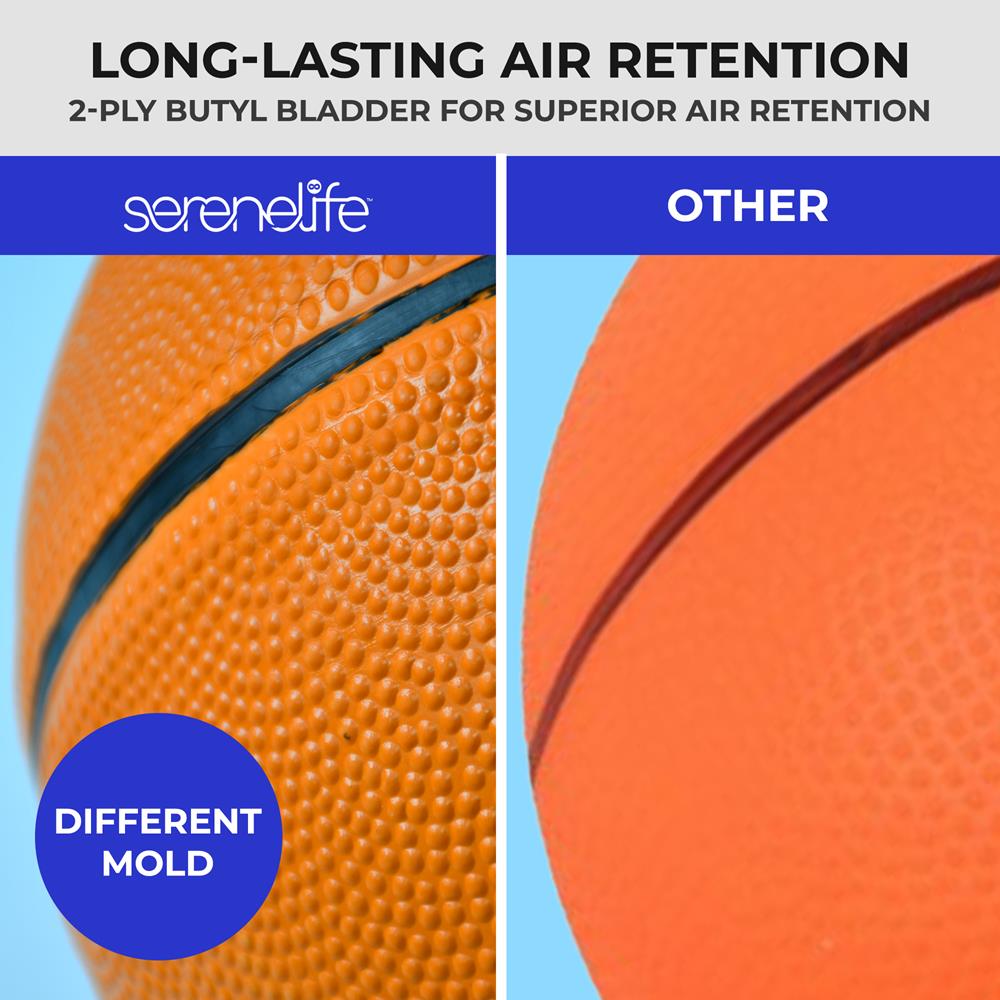 Serenelife Game Tables Basketball Gr.7 Gummi 4er-Set Outdoor