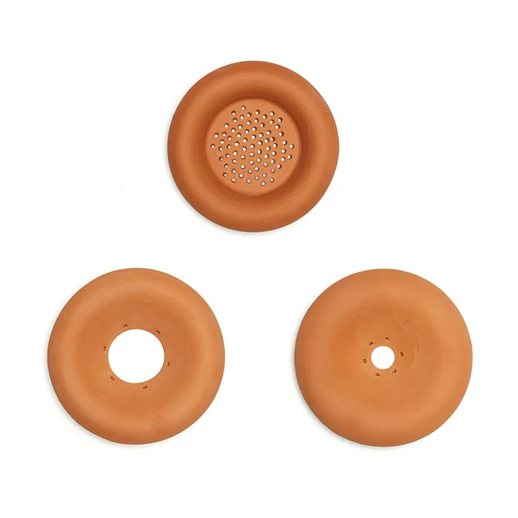 Kikkerland Tools Terracotta Seed Sprouters Anzuchtset 3-tlg