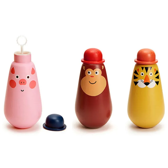 Kikkerland Kidoki Squeezy Bubbles Seifenblasen Tier sortiert