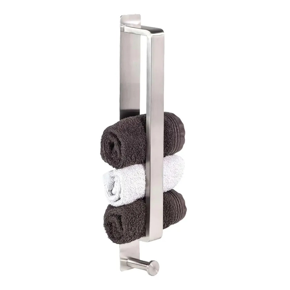 Intirilife Handtuchhalter Ohne Bohren Silber 41,5 cm Edelstahl