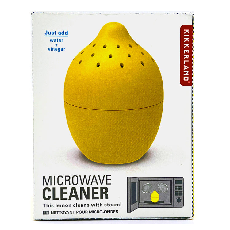 Kikkerland Home Lemon Mikrowellenreiniger Zitrone Dampf