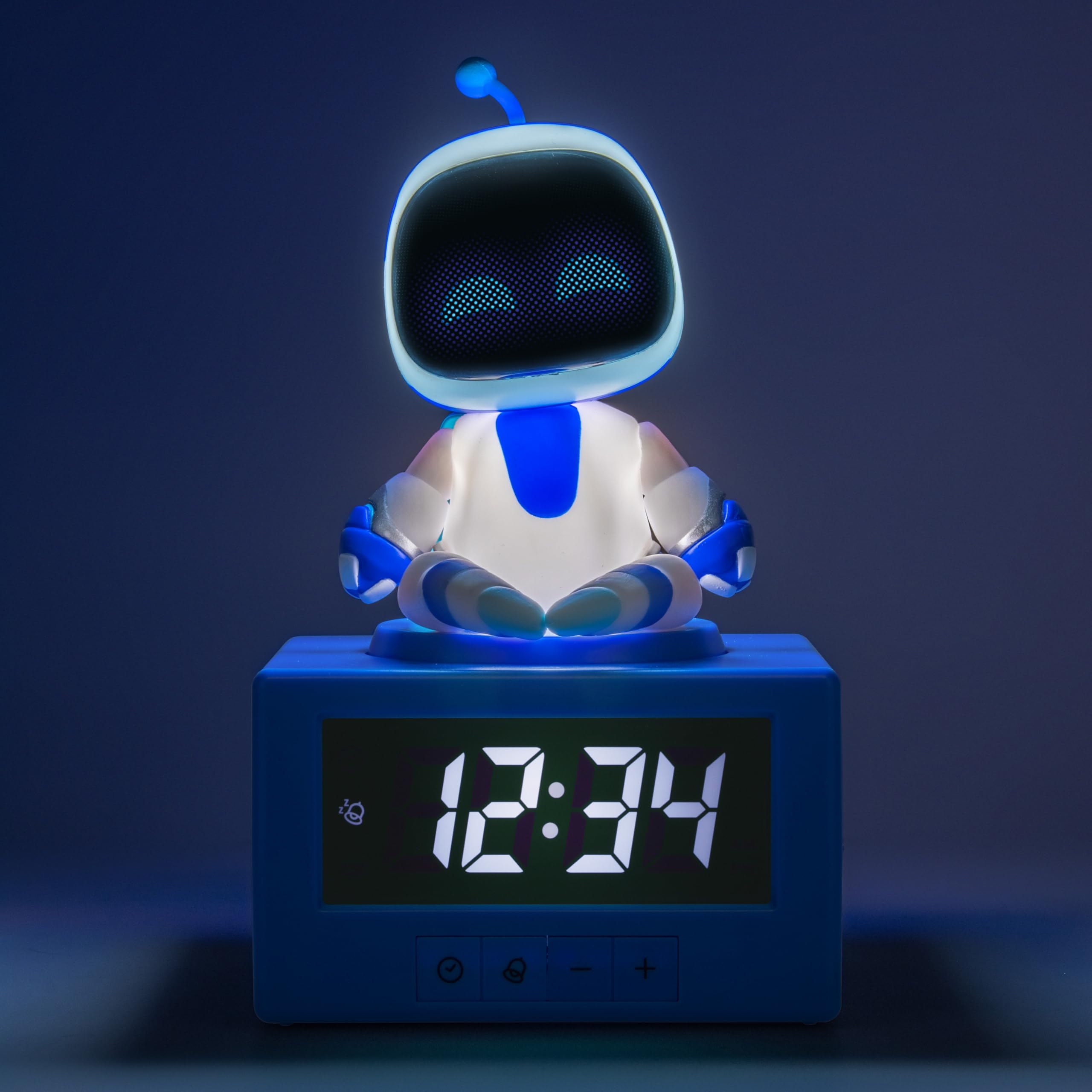 Paladone Astro Bot Wecker-Set 17cm Snooze Nachtlicht Gaming