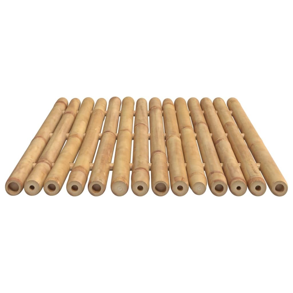 vidaXL Badematten Bambus 70x50cm 2 Stk. Latten Holz