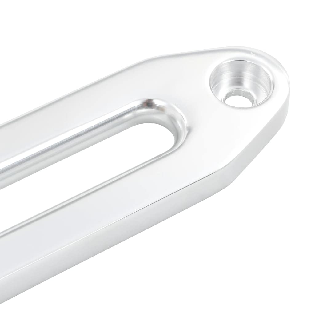vidaXL Seilfenster 254 mm Rollenseilfenster Alu silbern