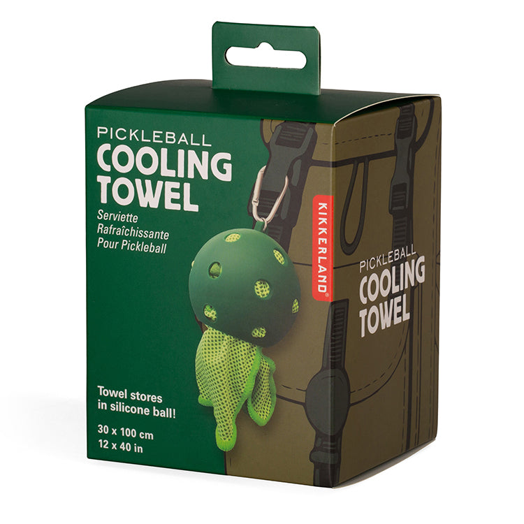 Kikkerland Pickleball Cooling Towel Kühltuch mit Case