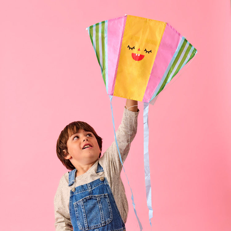 Kikkerland Kidoki Funny Faces Taschendrachen sortiert faltbar