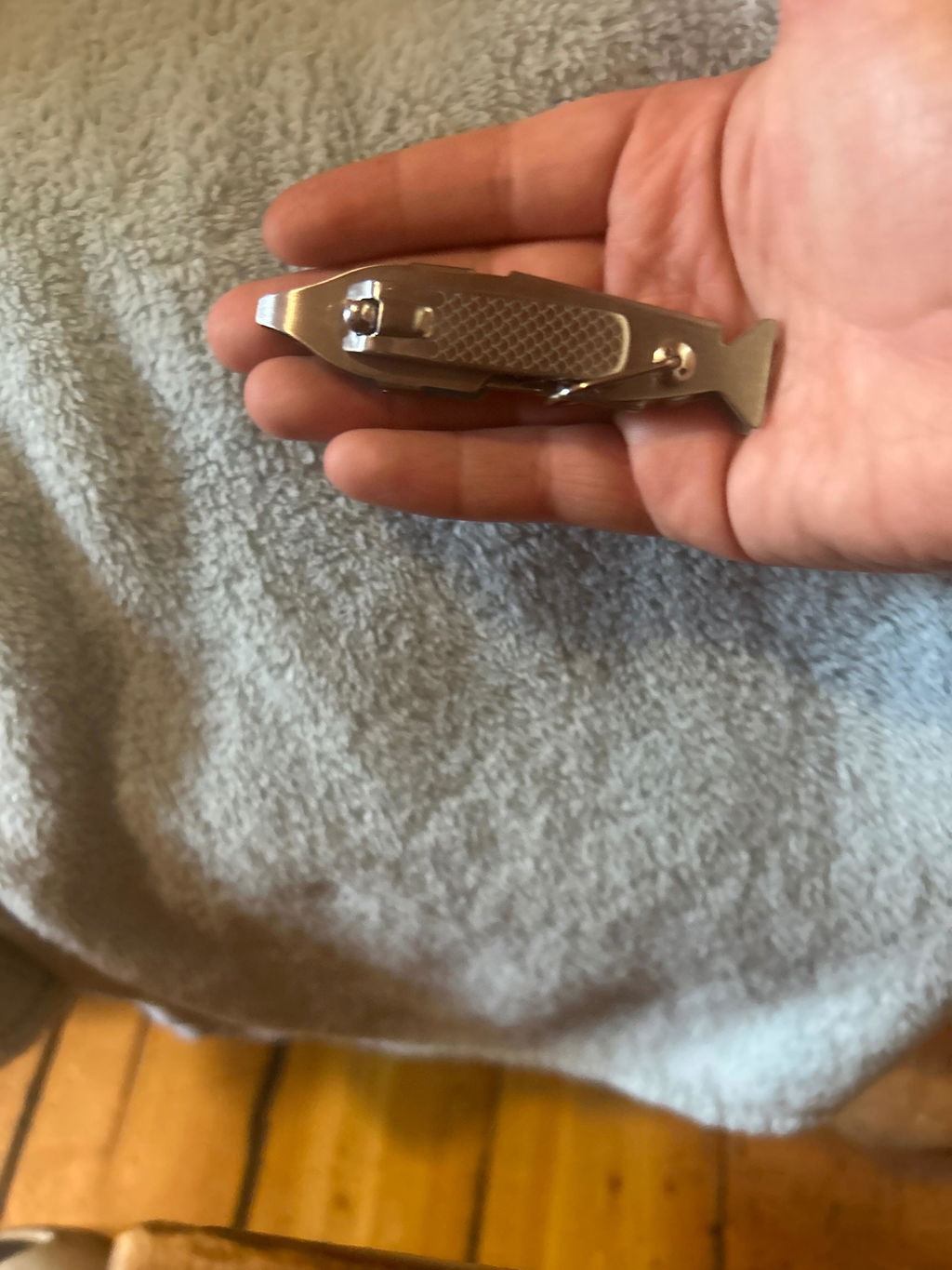 Kikkerland Tools Fishing Tool Multitool 9 Funktionen Edelstahl