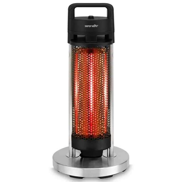 Serenelife Heater Infrarot Heizstrahler 900W Alu Terrasse