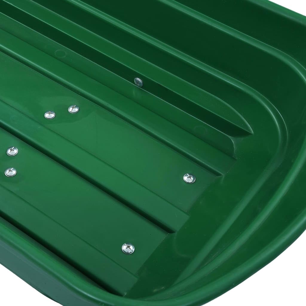 vidaXL Garten-Kippwagen 75 L Handwagen Grün 300 kg