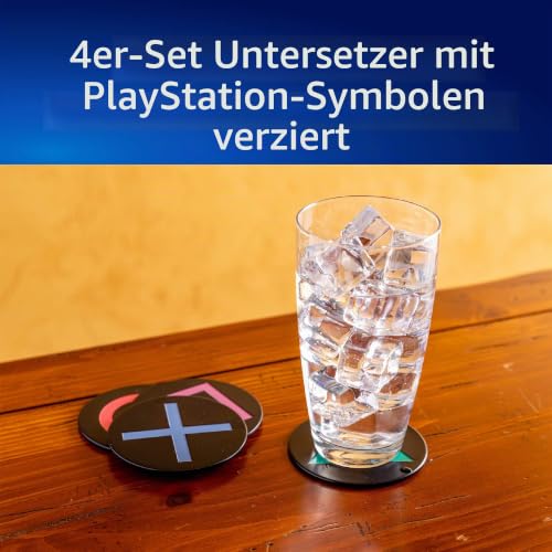 Paladone Drinkware Playstation Untersetzer Metall 4er Set