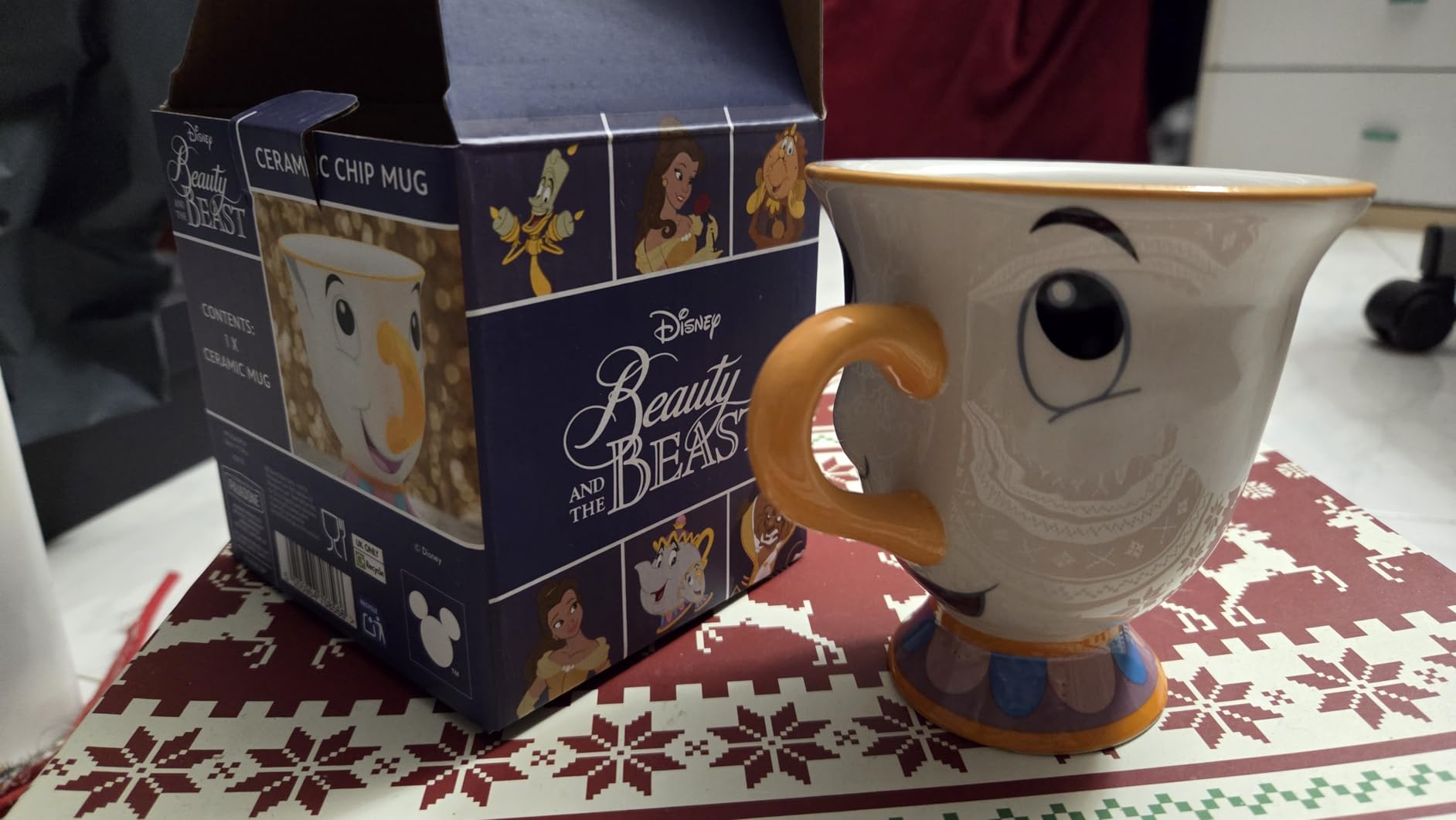 Paladone Chip Tasse Die Schöne und das Biest Keramik