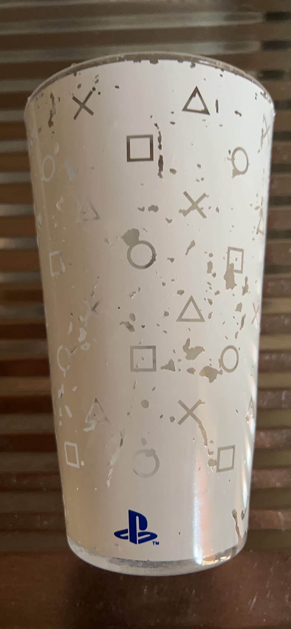 Paladone Drinkware PlayStation Tumbler 400 ml Weiß Symbole