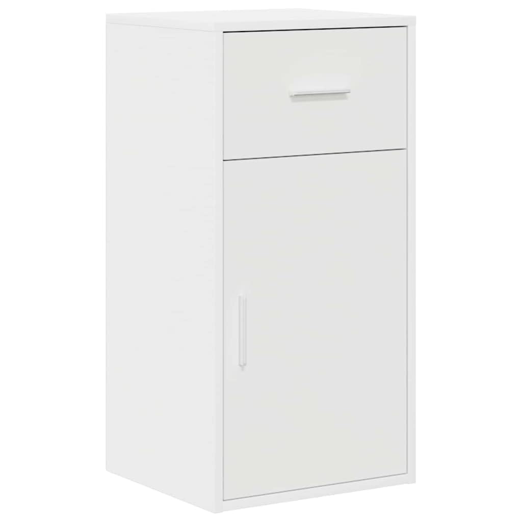 vidaXL Möbel Eck-Schreibtisch Weiß 102x88x75 mit Regal