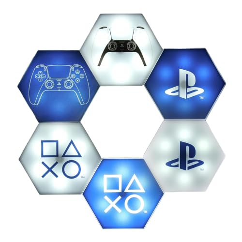 Paladone Lighting PlayStation Hexagon LED-Lichter Playstation 6er