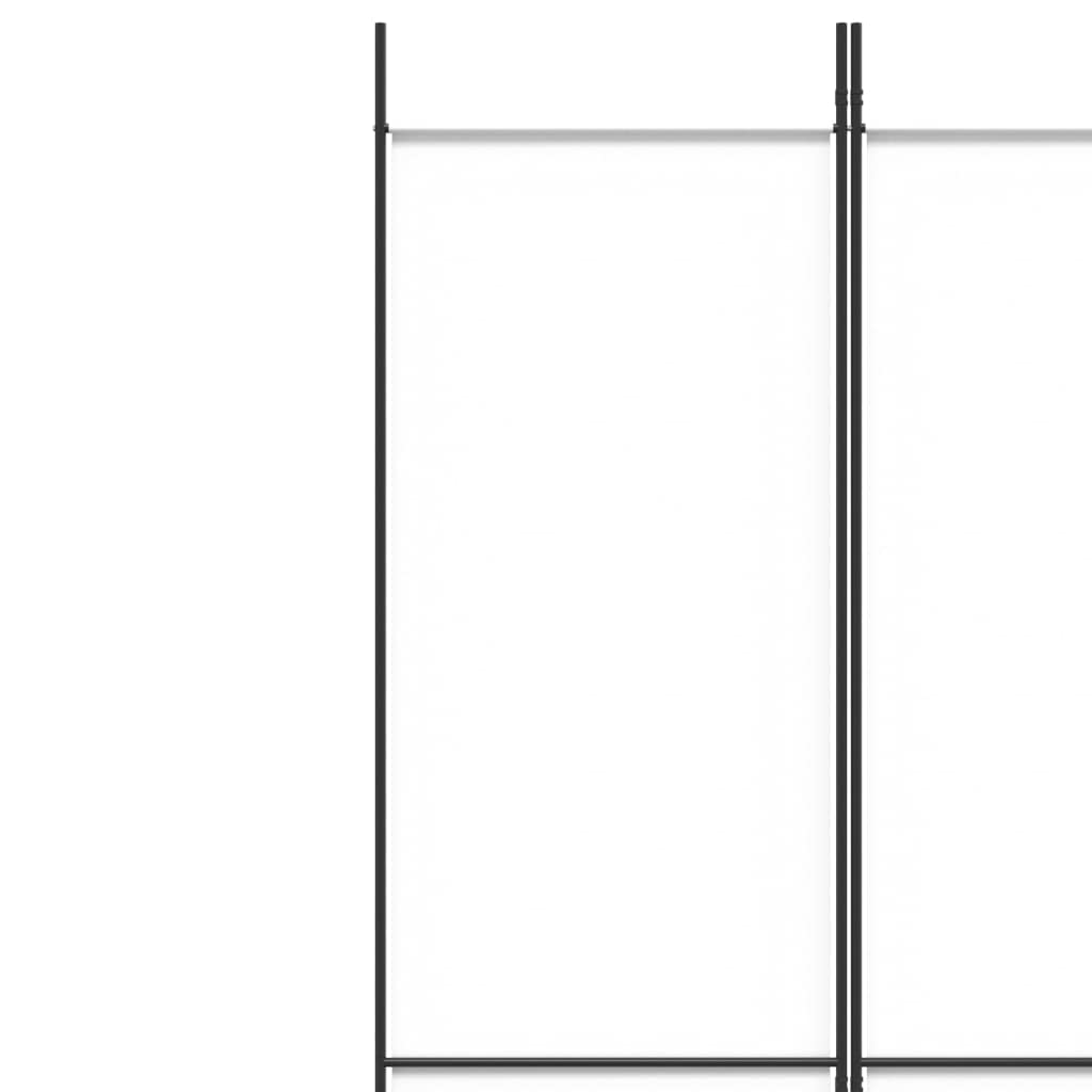vidaXL Heim & Garten Paravent Raumtrenner 150x220cm Weiß-Braun