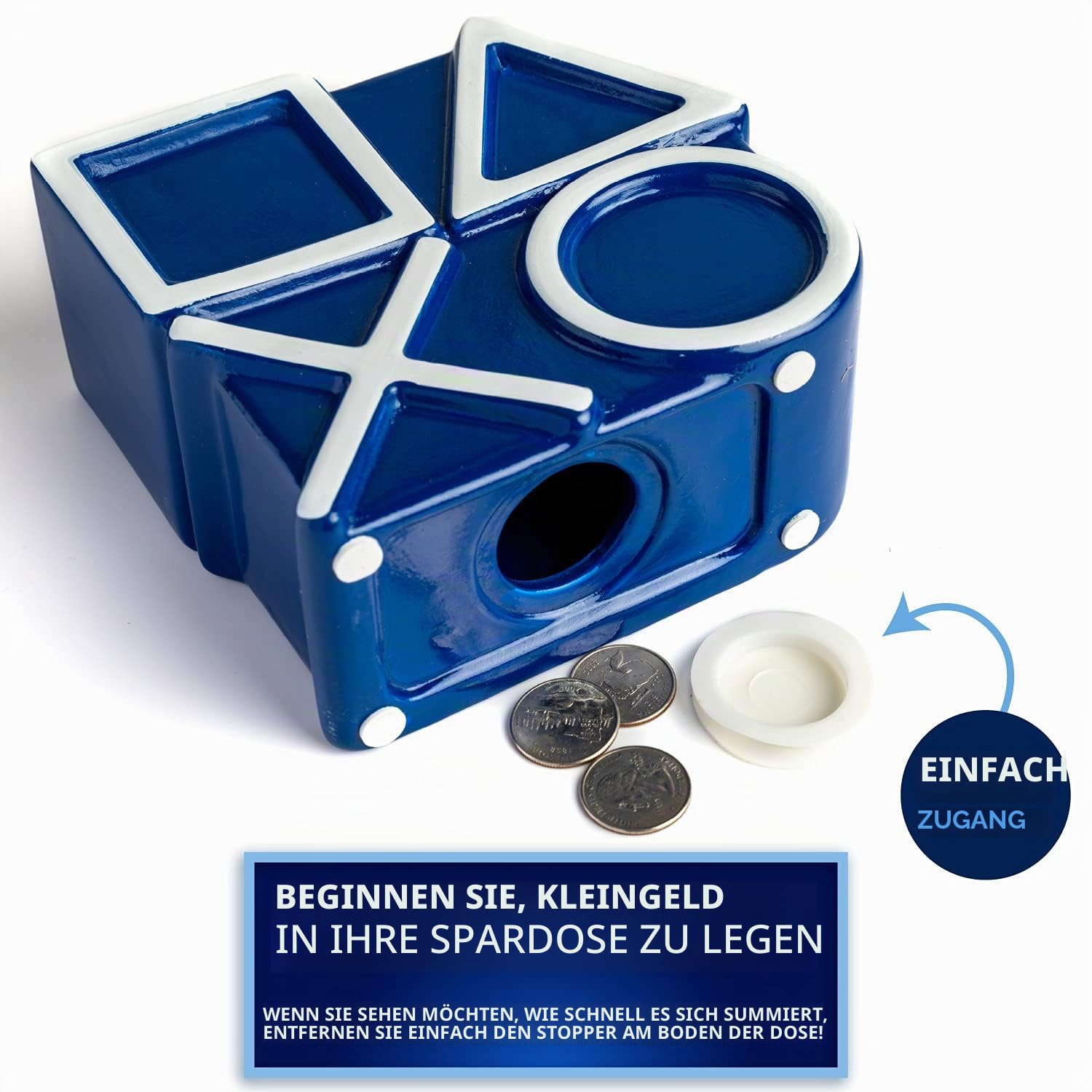 Paladone PlayStation Icons Spardose Keramik blau
