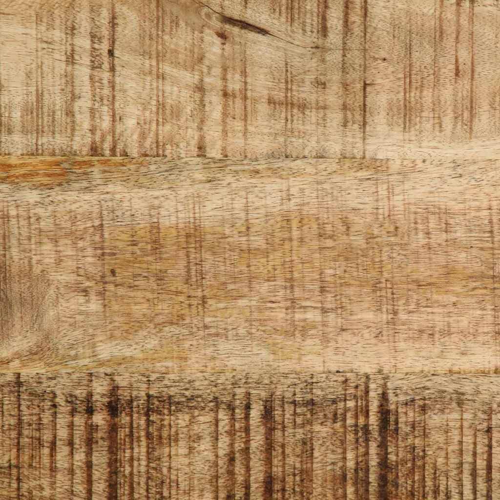 vidaXL Möbel Konsolentisch Braun 100 cm Massivholz
