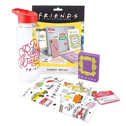Paladone Friends Fan-Geschenkset Box mit Flasche Notizbuch