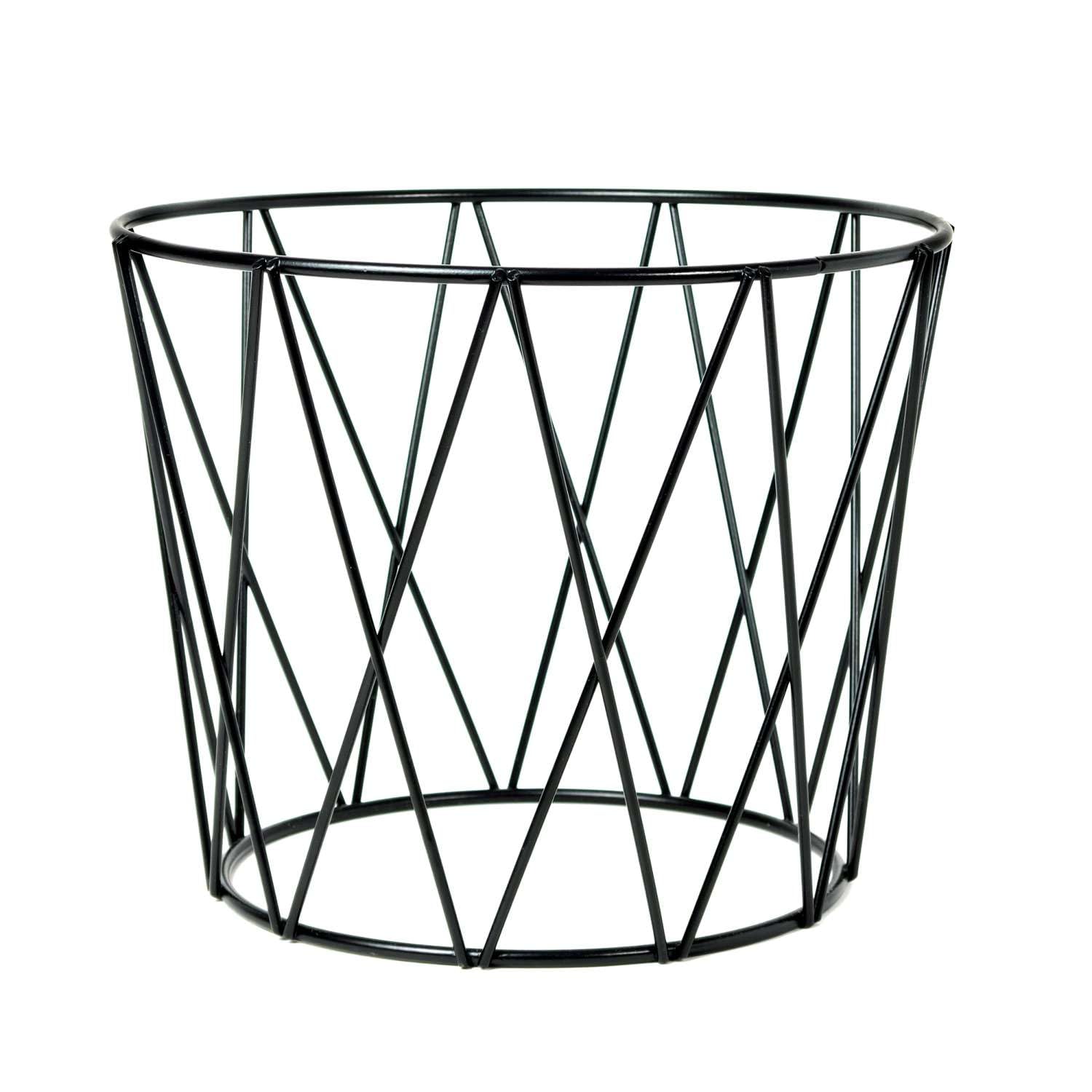 Intirilife Pizza Servierständer Eisen Schwarz 24,7 cm