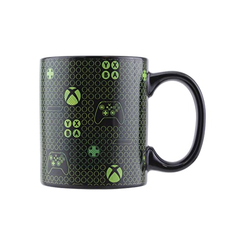 Paladone Drinkware Xbox Zaubertasse 300 ml Keramik Schwarz Grün
