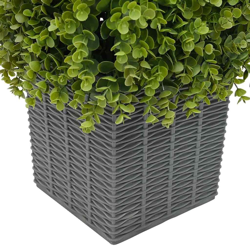 vidaXL Heim & Garten Eukalyptus Turm Kunstpflanze grün 90 cm UV