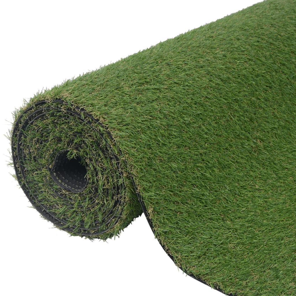 vidaXL Kunstrasen Rasenteppich 0,5x5m 7-9mm Grün UV-beständig