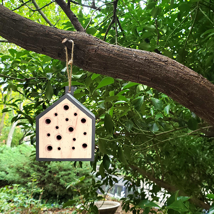 Kikkerland Little Bee House Bienenhaus Holz