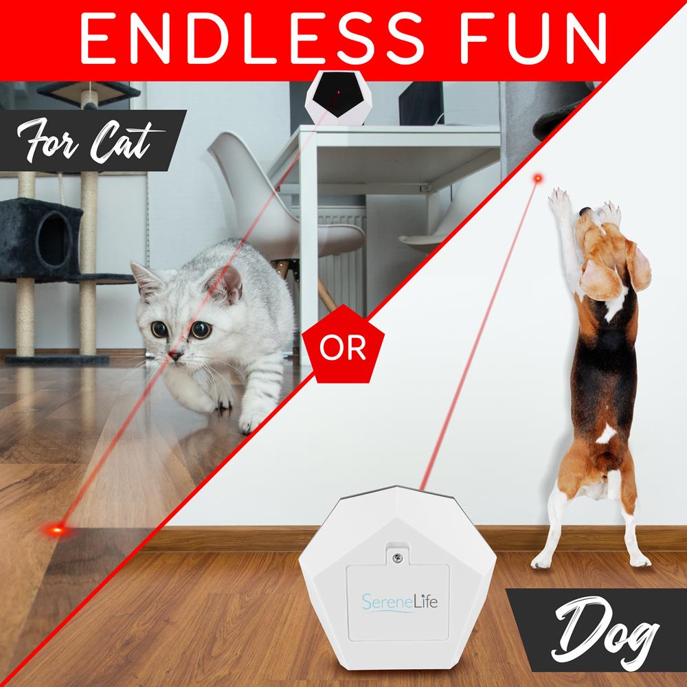 Serenelife Pet Care Katzenspielzeug Laser Automatik