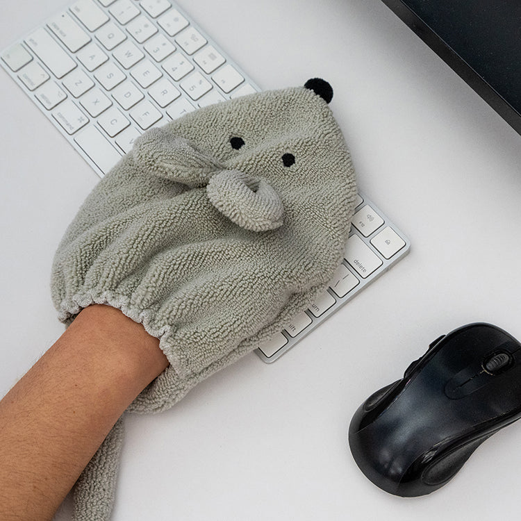 Kikkerland Home Good Mousekeeping Mikrofaser Maus