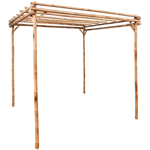 vidaXL Heim & Garten Pergola Pavillon Bambus 170x170x220cm