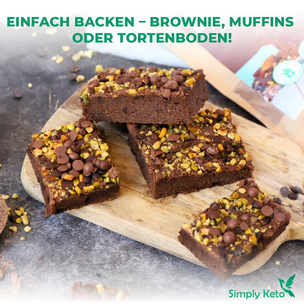 Simply Keto Backmischung Brownie ohne Zucker Low Carb