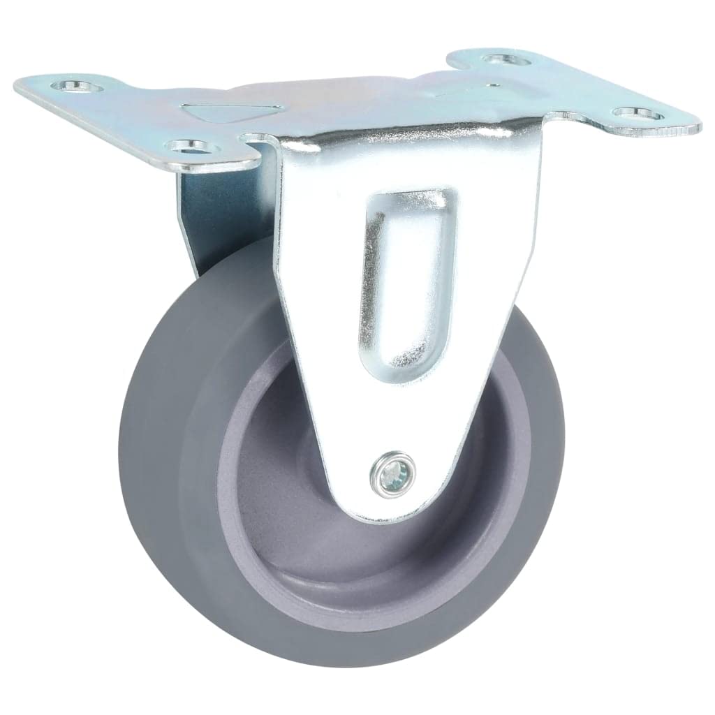 vidaXL Bockrollen 75 mm Transportrollen 16 Stück Schwerlast