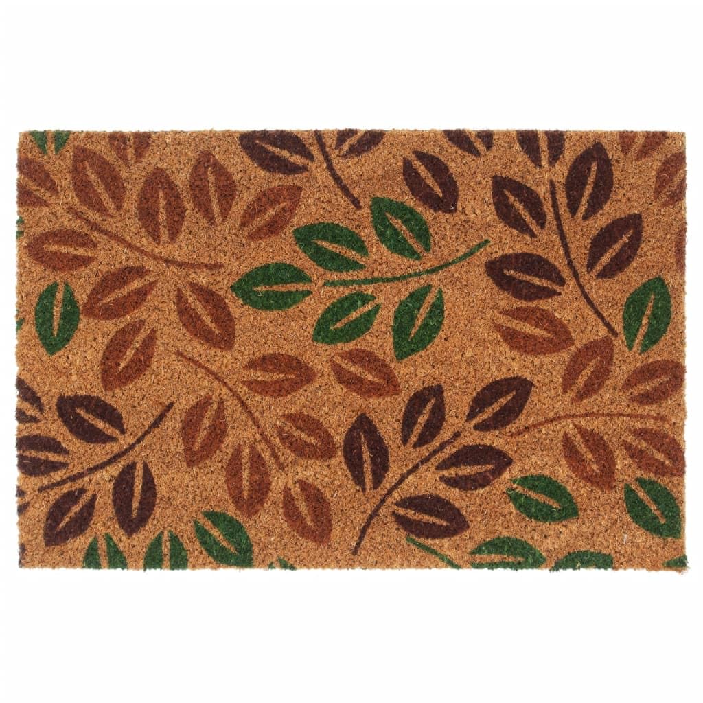 vidaXL Heim & Garten Fußmatte Kokos 40x60 cm Natur rechteckig