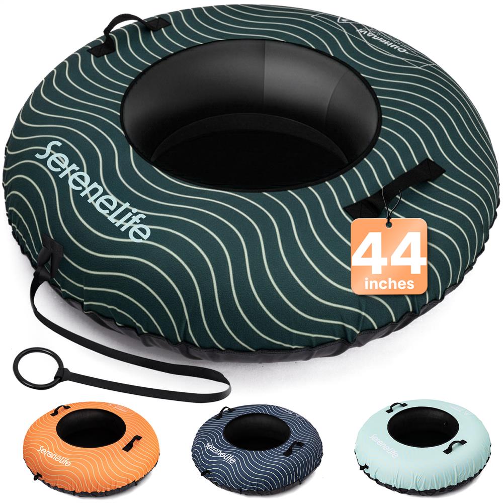 Serenelife Kids Play Snowtube Schlitten grün 44 Zoll