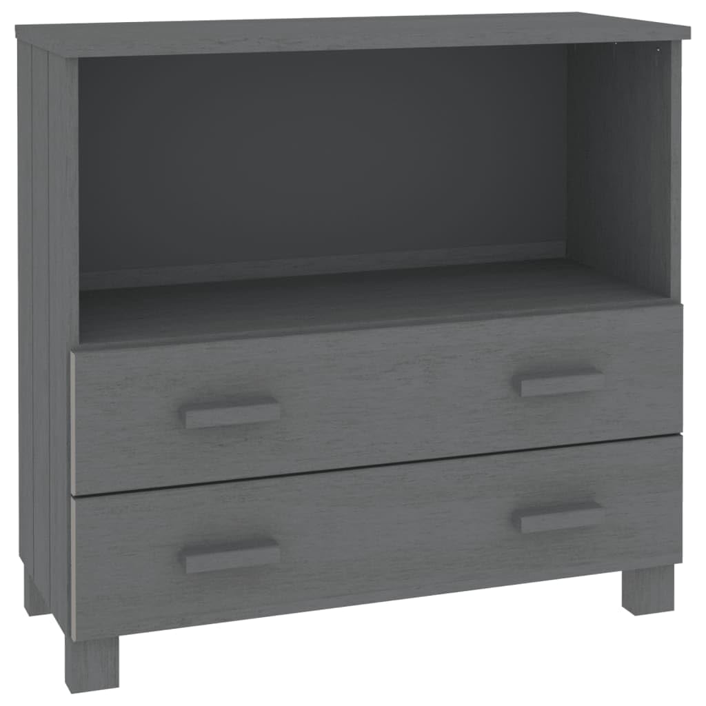 vidaXL Möbel Sideboard Honigbraun 85x35x80cm Kiefer Massivholz