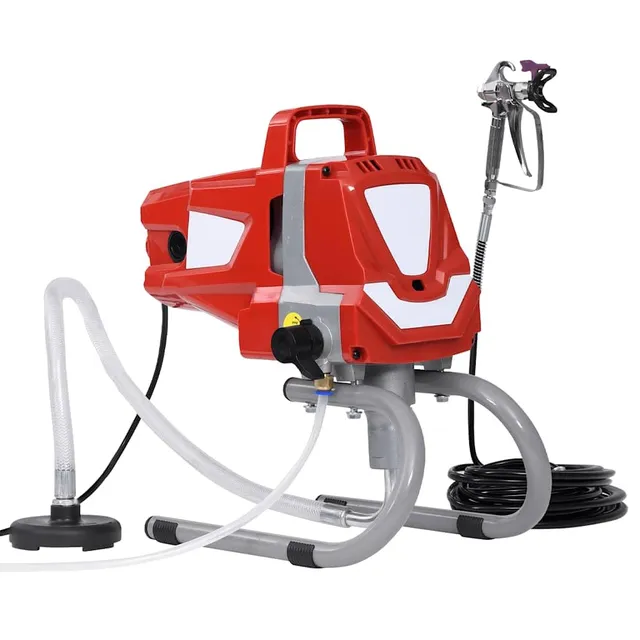 vidaXL Farbsprühsystem Airless Hochdruck 1010 W 227 Bar