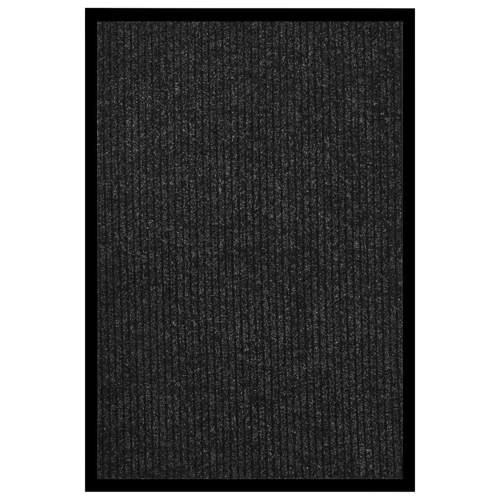 vidaXL Fußmatte Beige Gestreift Türmatte 40x60 cm